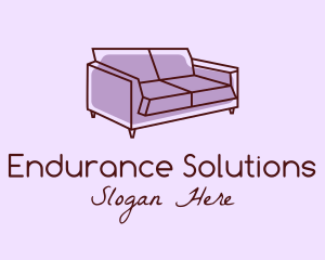 Sofa Furniture Couch logo design