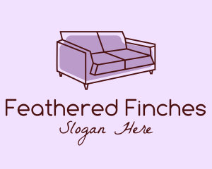 Sofa Furniture Couch logo design