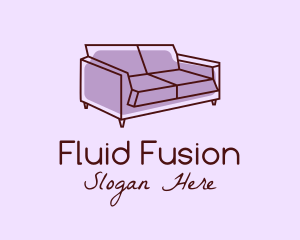 Sofa Furniture Couch logo design