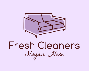 Sofa Furniture Couch logo design