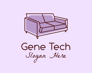 Sofa Furniture Couch logo design