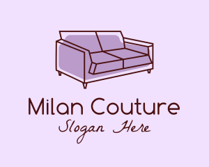 Sofa Furniture Couch logo design