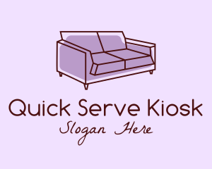 Sofa Furniture Couch logo design