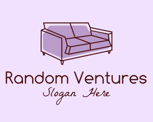 Sofa Furniture Couch logo design