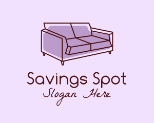 Sofa Furniture Couch logo design