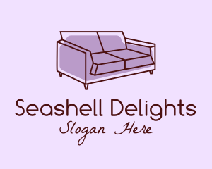 Sofa Furniture Couch logo design