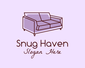 Cozy - Sofa Furniture Couch logo design