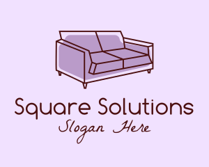 Sofa Furniture Couch logo design