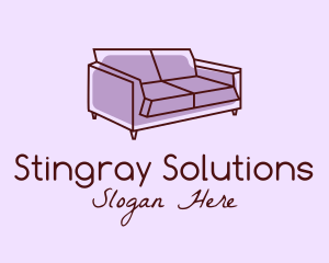 Sofa Furniture Couch logo design