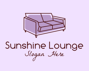 Sofa Furniture Couch logo design