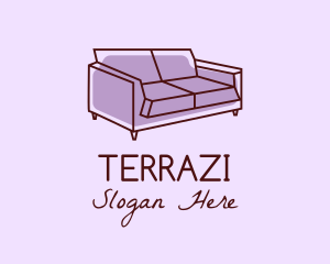 Sofa Furniture Couch logo design