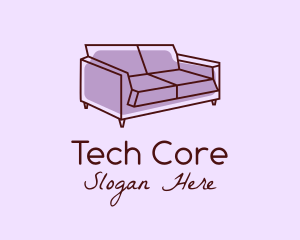 Sofa Furniture Couch logo design