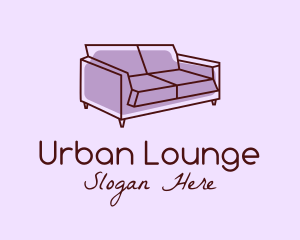 Lounge - Sofa Furniture Couch logo design