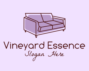 Sofa Furniture Couch logo design