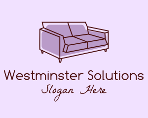 Sofa Furniture Couch logo design