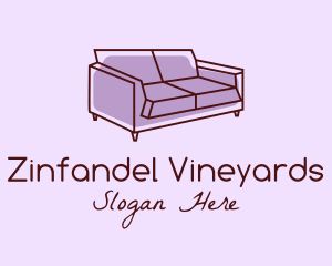 Sofa Furniture Couch logo design