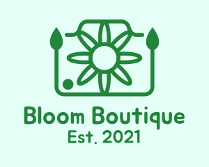 Bloom - Blooming Flower Decor Studio logo design