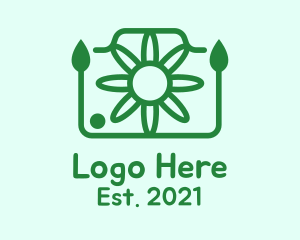 Scent - Blooming Flower Decor Studio logo design