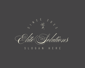 Elegant Floral Company Logo