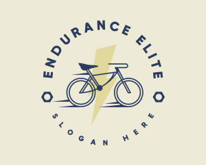 Marathon - Speed Racer Bike logo design
