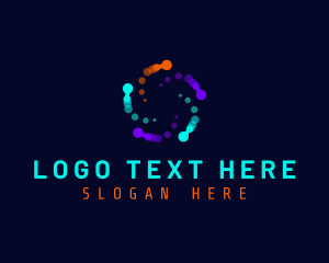 Digital Motion Blob Logo