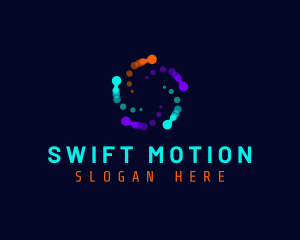 Motion - Digital Motion Media logo design