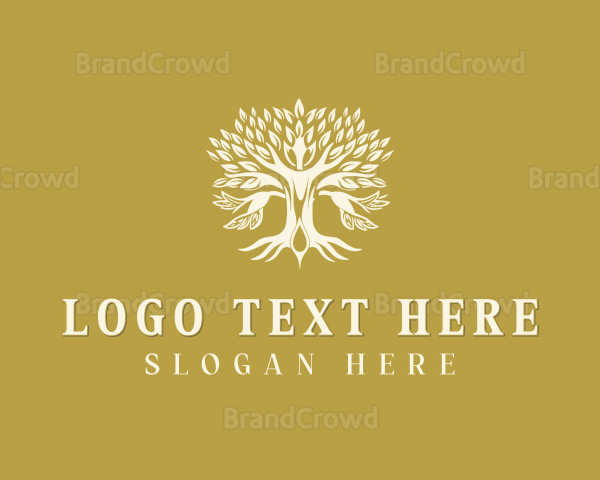 Eco Garden Tree Logo