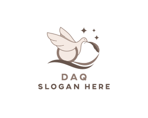 Bird Dove Feather  Logo