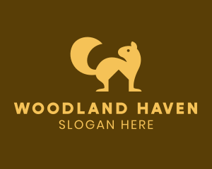 Squirrel House Shelter logo design