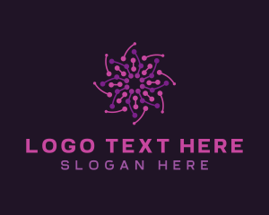 Bloom - Media Startup Tech logo design