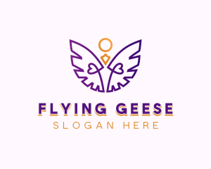 Holy Spiritual Angel logo design