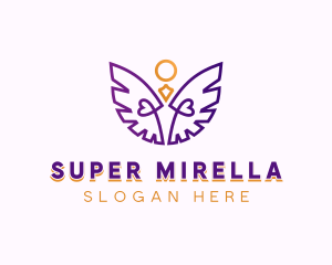 Spiritual - Holy Spiritual Angel logo design