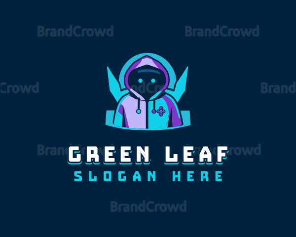 Gamer Streamer Hoodie Logo