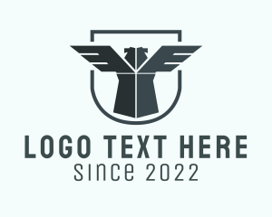 Zoology - Eagle Shield Security logo design