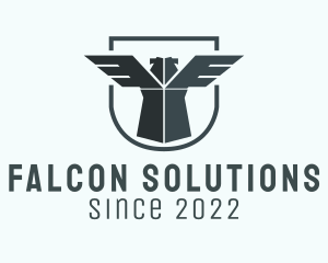 Eagle Shield Security  logo design