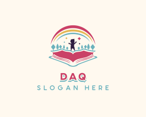 Kid Daycare Education Logo