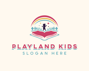 Kid Daycare Education logo design