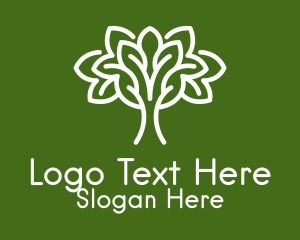 Tree Garden Plant  Logo