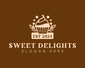 Dessert Pastry Cupcake logo design