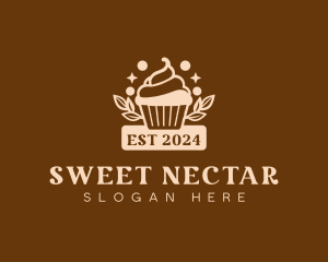 Dessert Pastry Cupcake logo design