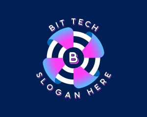 Digital Tech Developer logo design