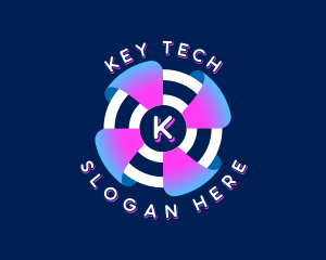 Digital Tech Developer logo design