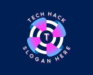 Digital Tech Developer logo design