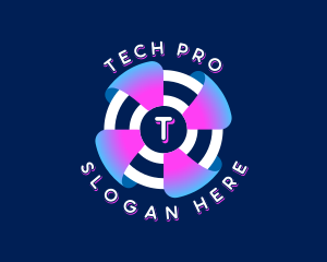 Digital Tech Developer logo design