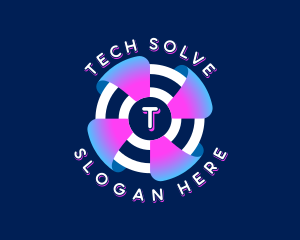 Digital Tech Developer logo design