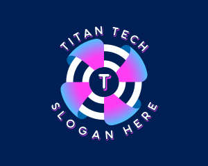 Digital Tech Developer logo design