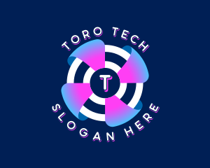 Digital Tech Developer logo design