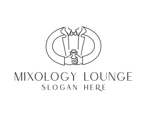 Cocktail Mixologist Bartender logo design