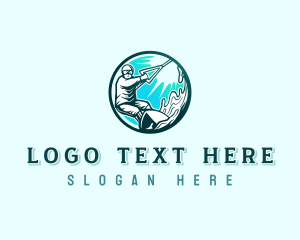 Waves - Water Skiing Surfing logo design