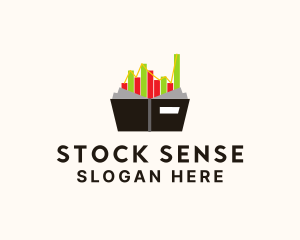 Stocks - Stocks Graph Book logo design